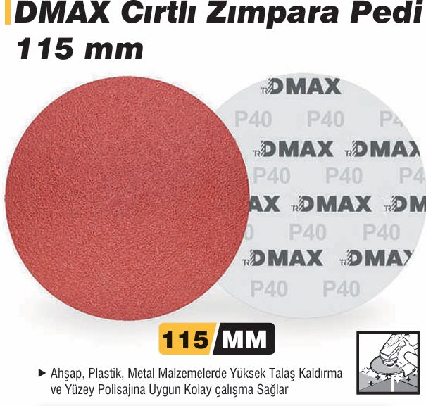 DMAX DMX4015 CIRT ZIMPARA 115 MM 120 KUM
